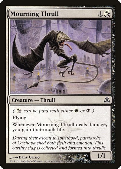 2006 Magic: The Gathering: Guildpact (GPT) - Mourning Thrull (#146, Common) (, Near Mint)