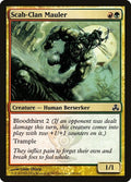 2006 Magic: The Gathering: Guildpact (GPT) - Scab Clan Mauler (#128, Common)