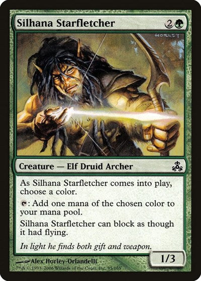 2006 Magic: The Gathering: Guildpact (GPT) - Silhana Starfletcher (#95, Common) (, Lightly Played)