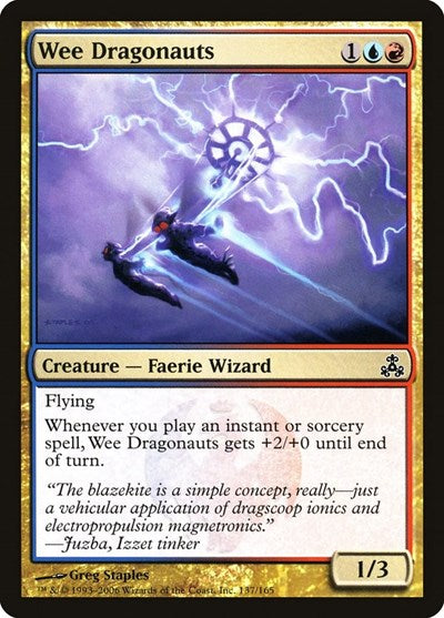 2006 Magic: The Gathering: Guildpact (GPT) - Wee Dragonauts (#137, Common) (, Lightly Played)