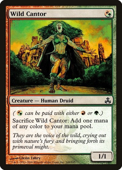 2006 Magic: The Gathering: Guildpact (GPT) - Wild Cantor (#149, Common) (, Lightly Played)