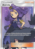 2017 Pokemon: SM - Burning Shadows (SM03) - Acerola Full Art (#142/147, Ultra Rare) (Holofoil, Near Mint)