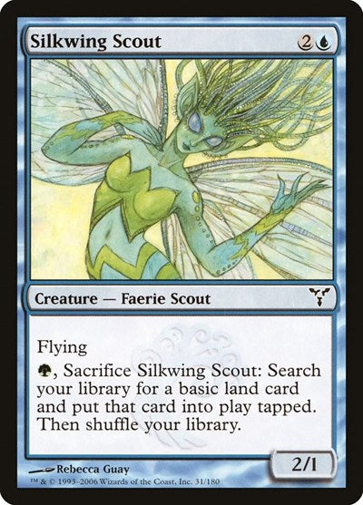 2006 Magic: The Gathering: Dissension (DIS) - Silkwing Scout (#31, Common)