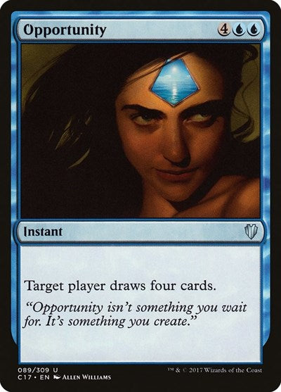 2017 Magic: The Gathering: Commander 2017 (C17) - Opportunity (#89, Uncommon) (, Near Mint)
