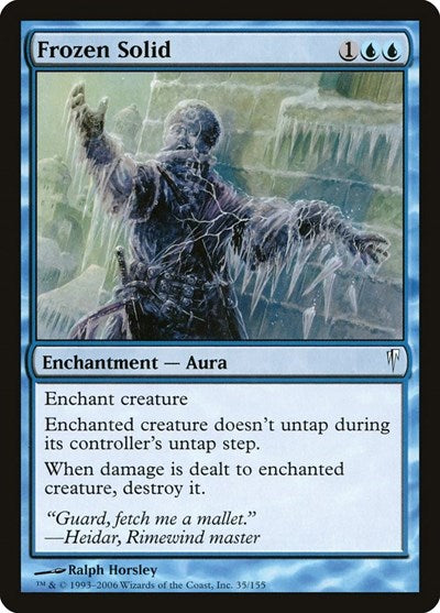 2006 Magic: The Gathering: Coldsnap (CSP) - Frozen Solid (#35, Common) (, Near Mint)
