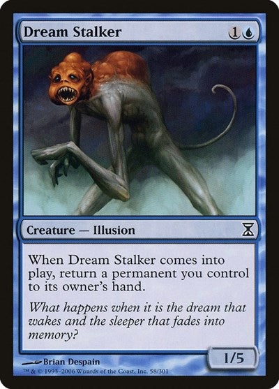 2006 Magic: The Gathering: Time Spiral (TSP) - Dream Stalker (#58, Common) (, Near Mint)