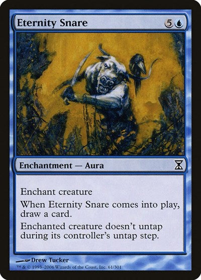 2006 Magic: The Gathering: Time Spiral (TSP) - Eternity Snare (#61, Common) (, Lightly Played)