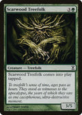 2006 Magic: The Gathering: Time Spiral (TSP) - Scarwood Treefolk (#214, Common) (, Lightly Played)