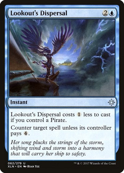 2017 Magic: The Gathering: Ixalan (XLN) - Lookouts Dispersal (#62, Uncommon) (, Near Mint)