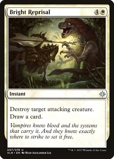 2017 Magic: The Gathering: Ixalan (XLN) - Bright Reprisal (#7, Uncommon) (, Near Mint)