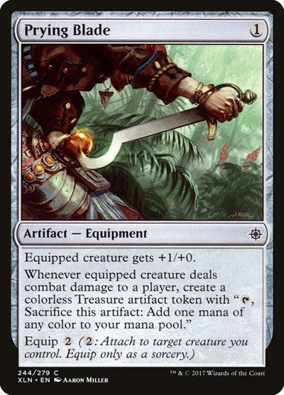 2017 Magic: The Gathering: Ixalan (XLN) - Prying Blade (#244, Common) (, Near Mint)