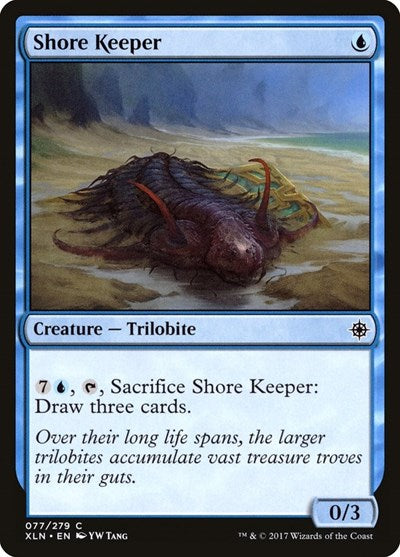 2017 Magic: The Gathering: Ixalan (XLN) - Shore Keeper (#77, Common) (, Lightly Played)