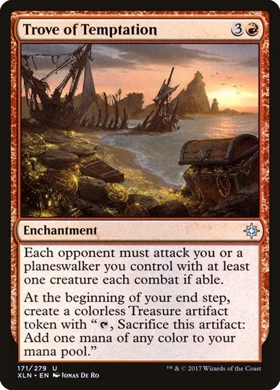 2017 Magic: The Gathering: Ixalan (XLN) - Trove of Temptation (#171, Uncommon) (, Near Mint)