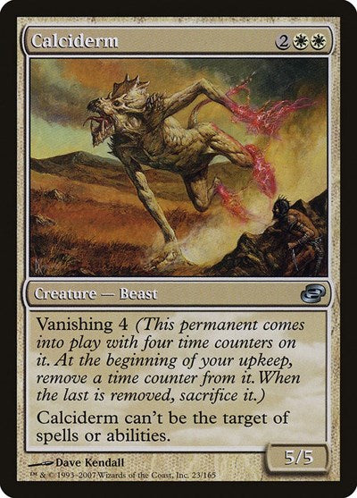 2007 Magic: The Gathering: Planar Chaos (PLC) - Calciderm (#23, Uncommon) (, Lightly Played)
