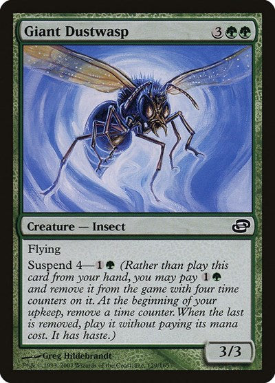 2007 Magic: The Gathering: Planar Chaos (PLC) - Giant Dustwasp (#129, Common)