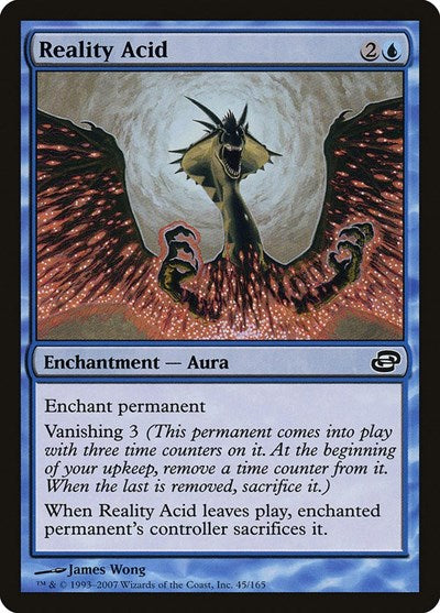 2007 Magic: The Gathering: Planar Chaos (PLC) - Reality Acid (#45, Common) (, Near Mint)