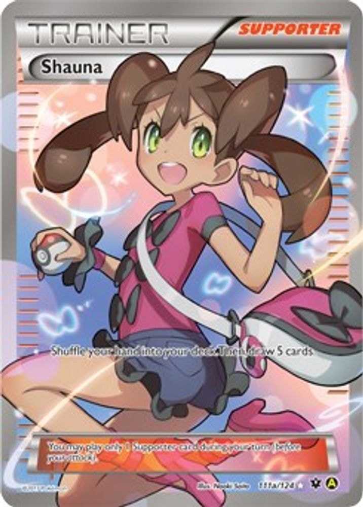 2026 Pokemon: Alternate Art Promos (PR) - Shauna - 111a/124 (#111a/124, Promo) (Holofoil, Near Mint)
