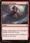 2017 Magic: The Gathering: Explorers of Ixalan (E02) - Rush of Adrenaline (#28, Common) (, Lightly Played)