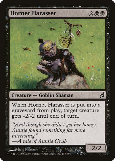 2007 Magic: The Gathering: Lorwyn (LRW) - Hornet Harasser (#118, Common) (, Near Mint)