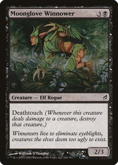 2007 Magic: The Gathering: Lorwyn (LRW) - Moonglove Winnower (#126, Common) (, Near Mint)