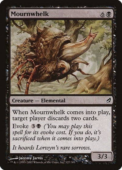 2007 Magic: The Gathering: Lorwyn (LRW) - Mournwhelk (#127, Common) (, Lightly Played)