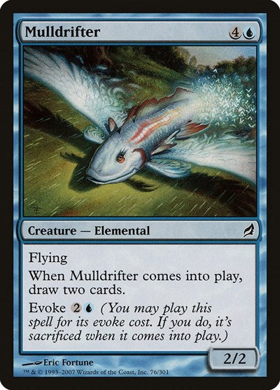 2007 Magic: The Gathering: Lorwyn (LRW) - Mulldrifter (#76, Common) (, Near Mint)