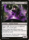 2018 Magic: The Gathering: Dominaria (DOM) - Caligo Skin Witch (#80, Common) (, Lightly Played)