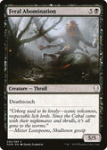 2018 Magic: The Gathering: Dominaria (DOM) - Feral Abomination (#92, Common) (, Near Mint)