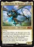 2018 Magic: The Gathering: Core Set 2019 (M19) - Nicol Bolas the Ravager (#218, Mythic Rare) (Foil, Near Mint)