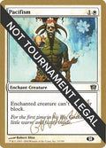 2026 Magic: The Gathering: World Championship Decks (WCD) - Pacifism 2004 Gabriel Nassif 8ED SB (#gn33sb, Special) (, Near Mint)