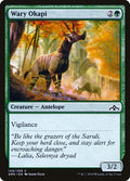 2018 Magic: The Gathering: Guilds of Ravnica (GRN) - Wary Okapi (#149, Common) (, Lightly Played)