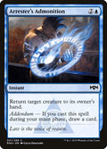2019 Magic: The Gathering: Ravnica Allegiance (RNA) - Arresters Admonition (#31, Common) (, Lightly Played)
