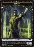 2019 Magic: The Gathering: Ravnica Allegiance (RNA) - Zombie Token (#3, T) (, Lightly Played)