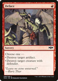 2019 Magic: The Gathering: Ravnica Allegiance (RNA) - Deface (#98, Common)