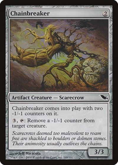 2008 Magic: The Gathering: Shadowmoor (SHM) - Chainbreaker (#249, Common) (, Near Mint)
