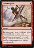 2019 Magic: The Gathering: War of the Spark (WAR) - Samuts Sprint (#142, Common) (, Lightly Played)