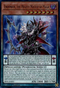 2019 YuGiOh: Structure Deck: Order of the Spellcasters (SR08) - Endymion the Mighty Master of Magic (#SR08-EN001, Ultra Rare) (1st Edition, Lightly Played)