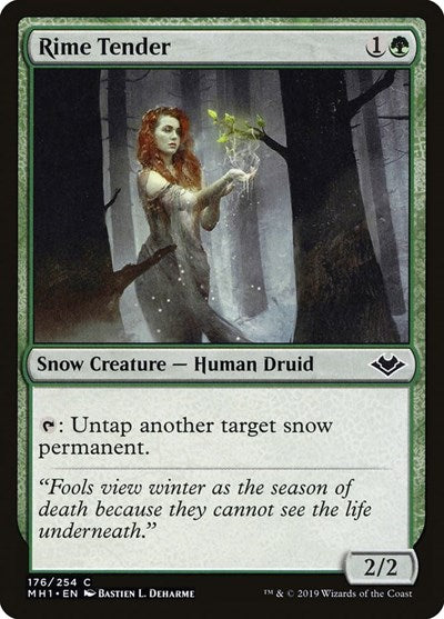 2019 Magic: The Gathering: Modern Horizons (MH1) - Rime Tender (#176, Common) (, Near Mint)