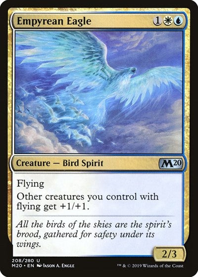 2019 Magic: The Gathering: Core Set 2020 (M20) - Empyrean Eagle (#208, Uncommon) (, Near Mint)
