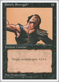 1995 Magic: The Gathering: Fourth Edition (4ED) - Unholy Strength (#166, Common) (, Lightly Played)