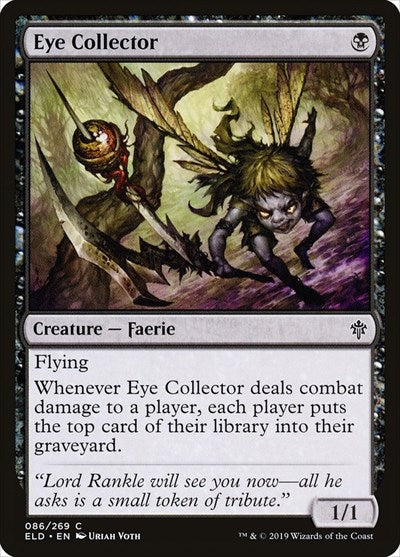 2019 Magic: The Gathering: Throne of Eldraine (ELD) - Eye Collector (#86, Common) (, Near Mint)