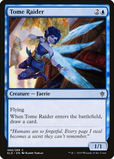 2019 Magic: The Gathering: Throne of Eldraine (ELD) - Tome Raider (#68, Common) (, Lightly Played)