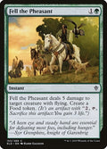 2019 Magic: The Gathering: Throne of Eldraine (ELD) - Fell the Pheasant (#153, Common) (, Near Mint)