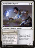2019 Magic: The Gathering: Throne of Eldraine (ELD) - Silverflame Squire (#31, Common) (, Lightly Played)