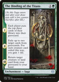2020 Magic: The Gathering: Theros Beyond Death (THB) - The Binding of the Titans (#166, Uncommon) (, Lightly Played)