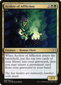 2020 Magic: The Gathering: Theros Beyond Death (THB) - Acolyte of Affliction (#206, Uncommon) (, Lightly Played)