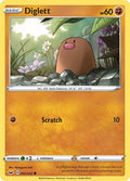 2020 Pokemon: SWSH01: Sword & Shield Base Set (SWSH01) - Diglett (#092/202, Common) (, Near Mint)
