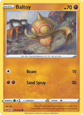 2020 Pokemon: SWSH01: Sword & Shield Base Set (SWSH01) - Baltoy 101 (#101/202, Common) (, Near Mint)