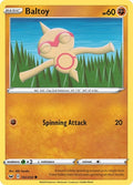 2020 Pokemon: SWSH01: Sword & Shield Base Set (SWSH01) - Baltoy 102 (#102/202, Common) (, Near Mint)