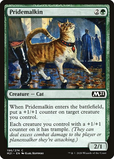 2020 Magic: The Gathering: Core Set 2021 (M21) - Pridemalkin (#196, Common) (, Near Mint)